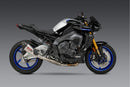 Yoshimura RS-12 ADV Exhaust Race AT2 3/4 SS SS CF for Yamaha MT-10 2022-2023