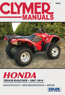 CLYMER Manual - Honda - TRX420 '07-'14 CM202