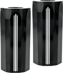 Performance Machine (PM) Tech Contrast Cut Fork Slider Covers - Part 0208-2102-BM