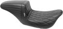 LE PERA Kickflip Daddy Long Legs Seat - Diamond - Black - FL '08-'23 LK-597DLDM