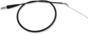 PARTS UNLIMITED Vinyl Covered Throttle Cable - '83-'90 Suzuki RM 58300-14600