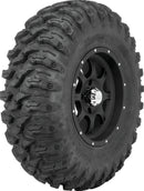QuadBoss QBT446 30x10R14 Radial Utility Tire with 8-Ply Construction and Rim Guard