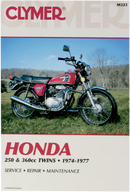 CLYMER Manual - Honda - 250/360 Twins CM323