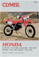 CLYMER Manual - Honda - XL/XR 200/250/350 CM3284