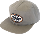 FMF Core Checks Hat - Olive, Part Number SU24196906BOLV