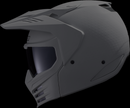 ICON Elsinore™ Helmet Monotype Gray XS - Lightweight, Comfortable MX Head Protection with Modular Face Mask and Fog-Free Shield