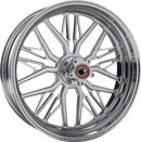 PERFORMANCE MACHINE Nivis Rear Wheel - 18x5.5 with Single Disc and ABS in Black/Contrast Cut Platinum, Part