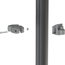 MOOSE OFFROAD Clamp - Mirror/Side View - Black CFPRO-1