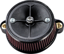 S&S CYCLE Super Stock™ Stealth Air Cleaner Kit - No Cover - M8 Touring 170-0803