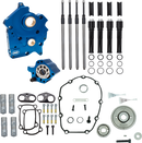 S&S CYCLE Cam Chest Kit without Cams - Gear Drive - Oil Cooled - Black Pushrods - M8 310-1258