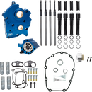 S&S CYCLE Cam Chest Kit without Cams - Chain Drive - Oil Cooled - Black Pushrods - M8 310-1262