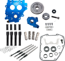 S&S CYCLE Cam Chest Kit without Cams - Gear Drive - Oil Cooled - Black Pushrods - Twin Cam 310-1266