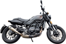 S&S CYCLE Grand National Slip-On Muffler - Brushed Stainless Steel - X™500 550-1114