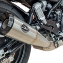 S&S CYCLE Grand National Slip-On Muffler - Brushed Stainless Steel - X™500 550-1114