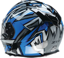 Z1R Warrant Snow Helmet Neuron Blue/White Medium - Part 0101-17199