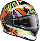 Z1R Warrant Snow Helmet Neuron Orange/Green Medium Part 0101-17225