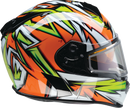 Z1R Warrant Snow Helmet Neuron Orange/Green Medium Part 0101-17225