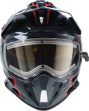 Z1R Range 2.0 Snow Helmet – Rotor Black/Red, Small (Part No. 0101-17230)