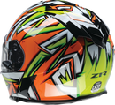 Z1R Warrant Snow Helmet Neuron Orange/Green Medium Part 0101-17225