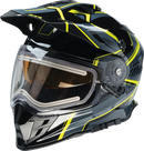 Z1R Range 2.0 Snow Helmet - Rotor Black/Hi-Viz, XS (Part Number 0101-17241)