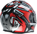 Z1R Warrant Snow Helmet Neuron Red/White Small with Dual Pane Anti-Fog Shield and Sun Visor