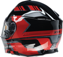 Z1R Solaris 2.0 Helmet - First Tracks Electric Dual Pane Shield - Black/Red, Small (Part
