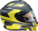 Z1R Solaris 2.0 Helmet First Tracks Electric Dual Pane Shield with Sun Visor for XS Size