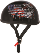 Bikers Choice Skid Lids Live To Ride Original Helmet - Small