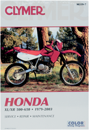 CLYMER Manual - Honda - XL/XR 500-600 Singles CM3398