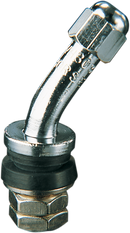 PARTS UNLIMITED Valve Stem - Angled - Chrome MC945