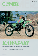 CLYMER Manual - Kawasaki / Kasea - Rotary 80-350cc CM3509
