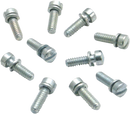 S&S CYCLE Float Bowl Slotted Screws - Super B/E/G - 10 Pack 50-0063