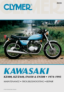 CLYMER Manual - Kawasaki - KZ400 / KZ/Z440 / EN450 / EN500 CM355