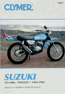 CLYMER Manual - Suzuki - 125-400 Singles CM369