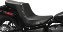 LE PERA Daytona 2-Up Seat - Without Backrest - Basketweave - Black - FX/FL '18-'23 LY-543BW