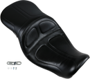 LE PERA Maverick Seat - without Backrest - Stitched - Black - FLD/FXD '06-'17 LK-970
