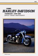 CLYMER Manual - Harley-Davidson - Panheads CM418