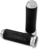 Performance Machine (PM) Elite Custom Grips - Cable - Chrome (Part