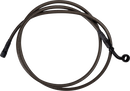 BARNETT Brake Line - Upper - Carbon Coat w/ Black Fittings - +8" 254-30-51134-8
