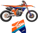 FACTORY EFFEX Candy Chrome Series Shroud/Airbox Graphics Kit - KTM 27-03504