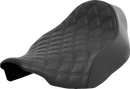 SADDLEMEN Renegade Solo Seat - Lattice Stitched - Black - FLT/FLH '23-'24 823-07-002LS