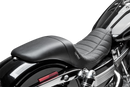 LE PERA Daytona Sport Seat - Flat Track Stitch - Black - Dyna '06-'17 LK-512TRKPT