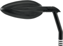 Performance Machine (PM) Vision Blade Side View Mirror - Black/Contrast Cut for Left and Right Applications