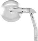 Performance Machine (PM) Vision Side View Round Mirror - Chrome Finish - Part Number 0064-2035-CH