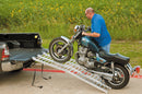 QuadBoss Folding Wide Boy 33 x 88 Inch Aluminum Ramp for Powersports Vehicles
