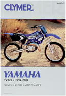 CLYMER Manual - Yamaha - YZ125 CM4972