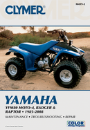 CLYMER Manual - Yamaha - YFM80 Moto 4 / Badger / Raptor CM4992