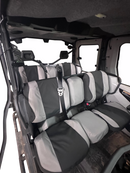 MOOSE OFFROAD Seat Cover - Black - Defender LTD Max/XT-P DEFLTDMAXBS-11