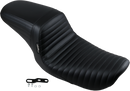 LE PERA Kickflip Seat - Pleated - Black - FXD '96-'03 LN-591PT