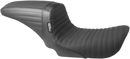 LE PERA Kickflip Daddy Long Legs Seat - Pleated w/ Gripp Tape - Black - FX '06-'17 LK-591DLPTGP